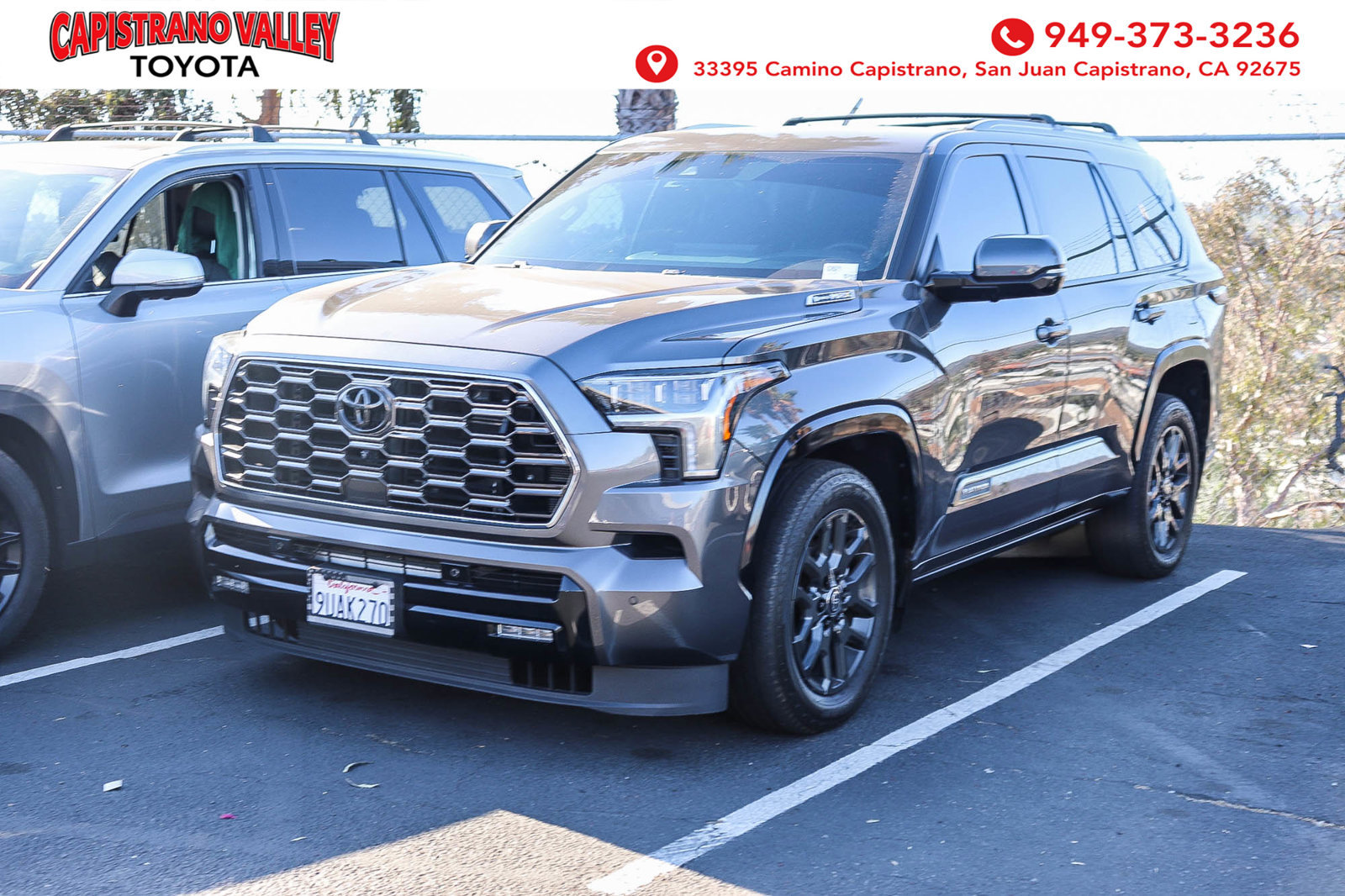 Certified 2025 Toyota Sequoia Platinum w/ Tow Technology Package AWD/4WD image 1