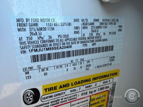 Used 2025 Ford Expedition Platinum AWD/4WD image 32