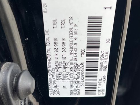 Used 2024 Toyota Tundra SR5 w/ TRD Off-Road Package image 24