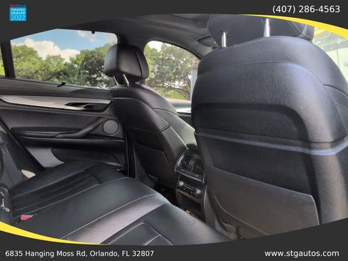 Used 2018 BMW X6 xDrive50i w/ M Sport Package AWD/4WD image 22