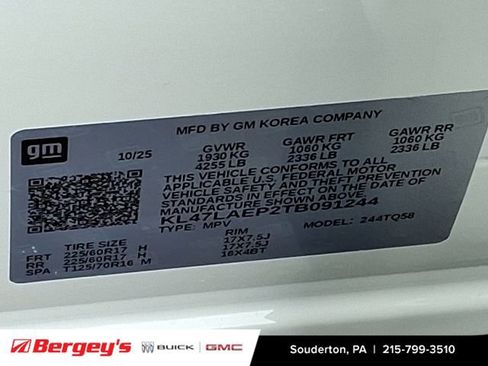 New 2026 Buick Envista Sport Touring w/ Convenience I Package FWD image 19