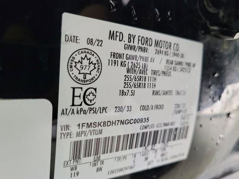 Used 2022 Ford Explorer XLT image 50