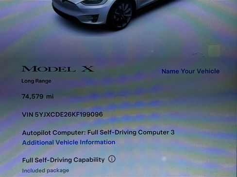 Used 2019 Tesla Model X Long Range AWD/4WD image 8