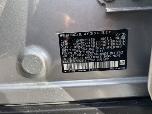 New 2026 Honda HR-V LX image 35