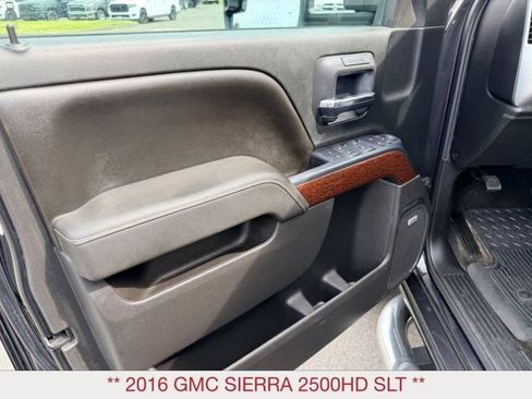 Used 2016 GMC Sierra 2500 SLT w/ Snow Plow Prep Package AWD/4WD image 12