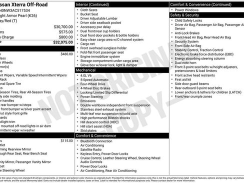 Used 2010 Nissan Xterra Off-Road image 16