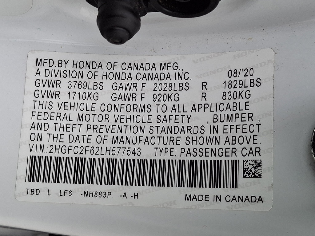 Used 2020 Honda Civic LX image 28