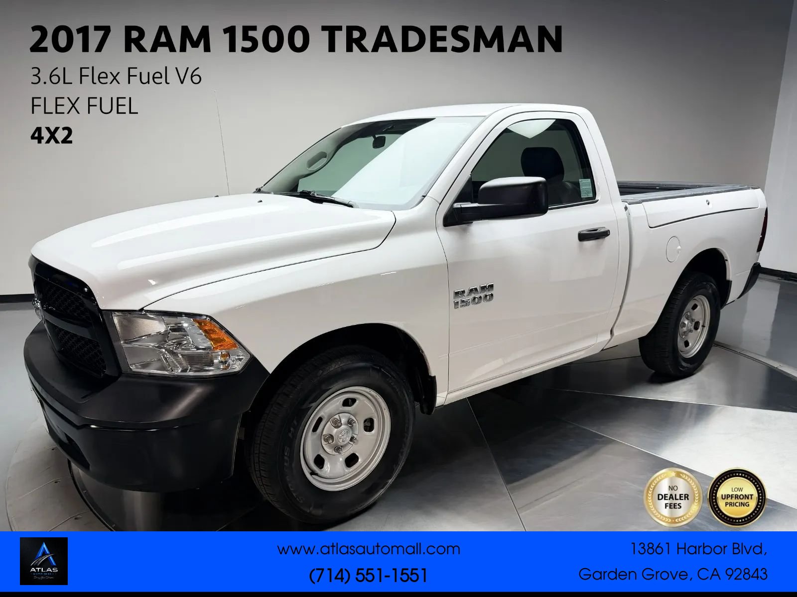 Used 2017 RAM 1500 Tradesman w/ Power & Remote Entry Group RWD image 1