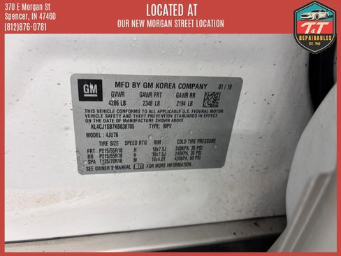 Used 2019 Buick Encore Sport Touring w/ Safety Package FWD image 42