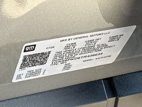 New 2026 Chevrolet Tahoe Z71 w/ Comfort Package AWD/4WD image 29