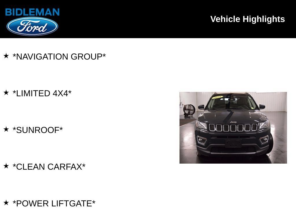 Used 2018 Jeep Compass Limited w/ Navigation Group AWD/4WD image 10