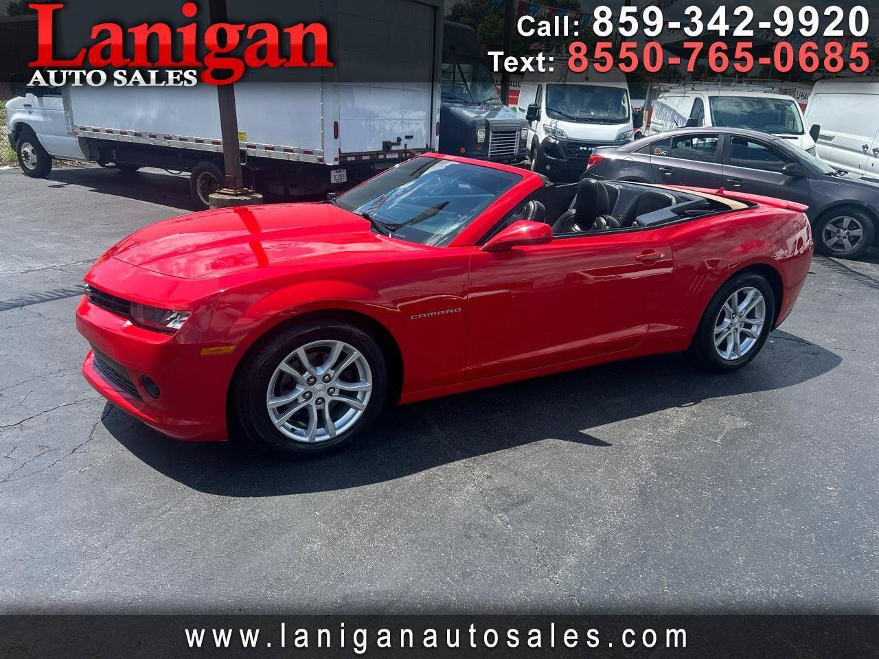 Used 2014 Chevrolet Camaro LT RWD image 1