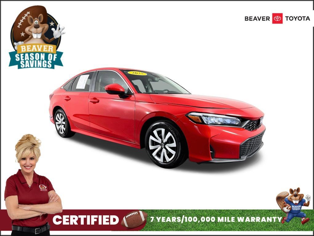 Used 2025 Honda Civic LX image 1