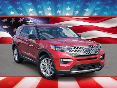 Certified 2021 Ford Explorer Limited w/ Equipment Group 301A image 1