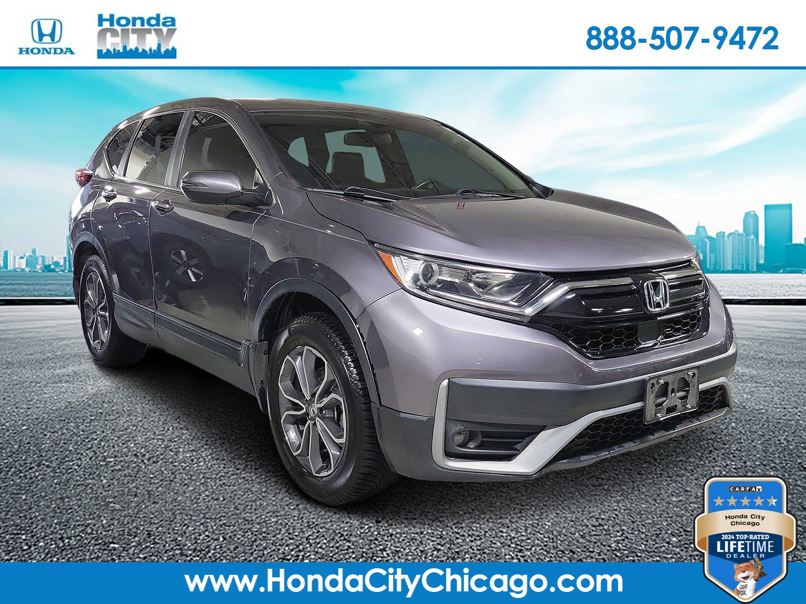 Used 2022 Honda CR-V EX-L image 1