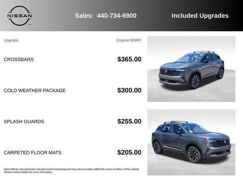 New 2026 Nissan Kicks SV w/ Cold Weather Package AWD/4WD image 7