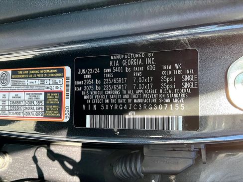 Used 2024 Kia Sorento LX image 26