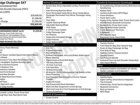 Used 2021 Dodge Challenger SXT w/ Driver Convenience Group image 23