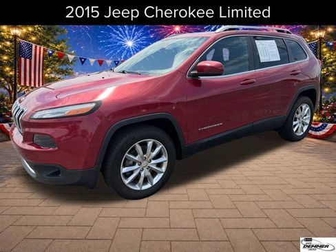 Used 2015 Jeep Cherokee Limited w/ Luxury Group AWD/4WD image 1