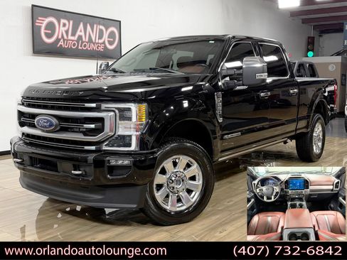 Used 2022 Ford F250 Platinum w/ FX4 Off-Road Package AWD/4WD image 1