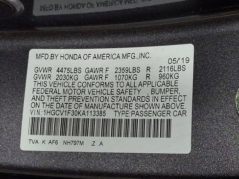 Used 2019 Honda Accord Sport image 26