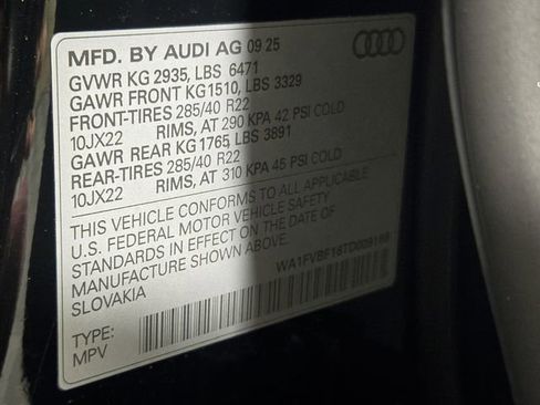 Used 2026 Audi Q8 Prestige AWD/4WD image 29