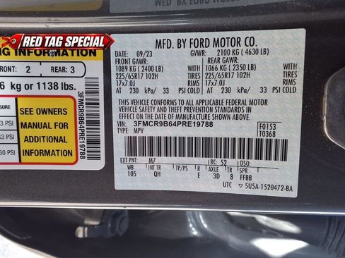 Used 2023 Ford Bronco Sport Big Bend w/ Convenience Package AWD/4WD image 13
