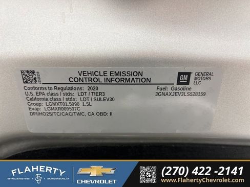 Used 2020 Chevrolet Equinox LT w/ Driver Convenience Package image 17