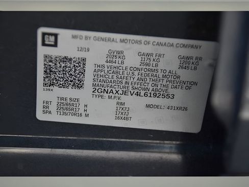 Used 2020 Chevrolet Equinox LT w/ Driver Convenience Package image 26