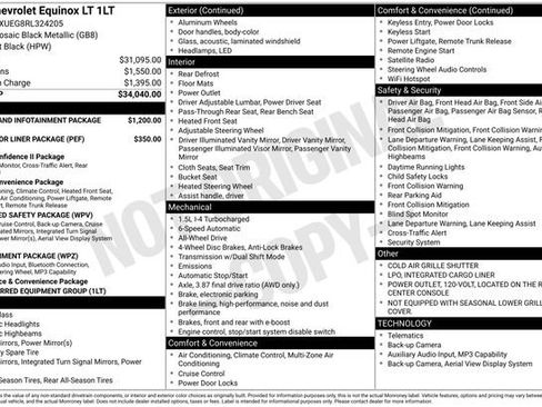 Certified 2024 Chevrolet Equinox LT AWD/4WD image 6