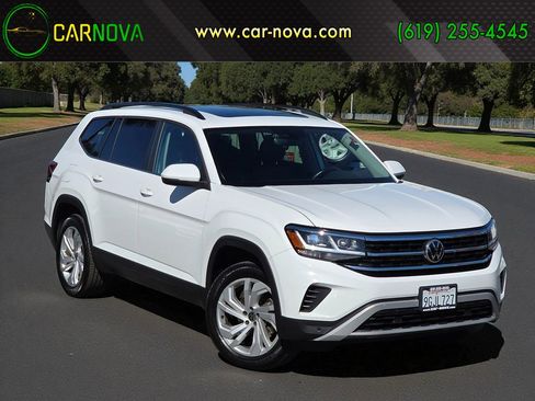 Used 2021 Volkswagen Atlas SE image 1