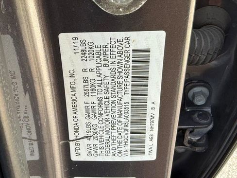 Used 2020 Honda Accord Touring image 24