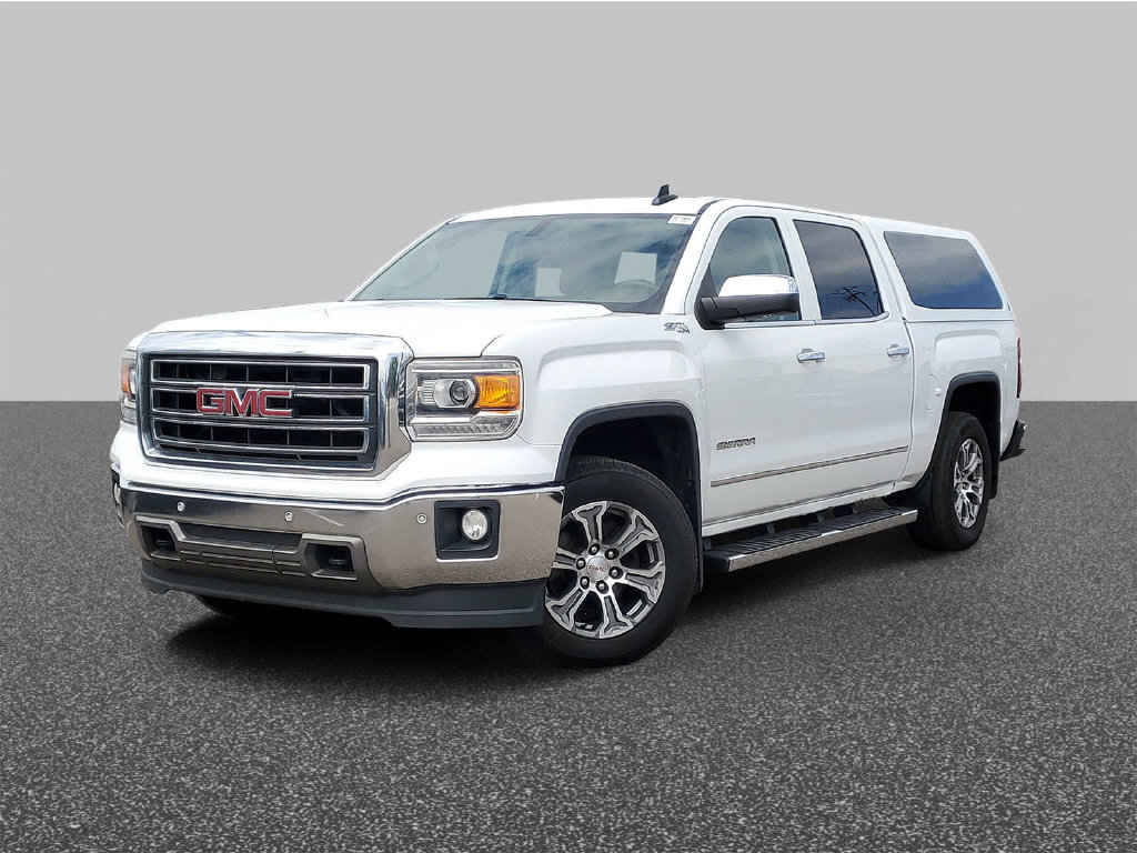 Used 2015 GMC Sierra 1500 SLT w/ SLT Crew Cab Value Package AWD/4WD image 1