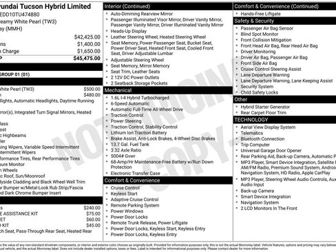 New 2026 Hyundai Tucson Limited AWD/4WD image 20