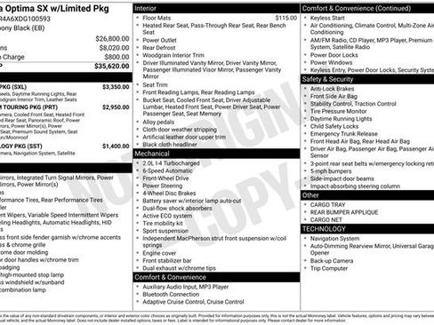 Used 2013 Kia Optima SX w/ Limited Pkg FWD image 15
