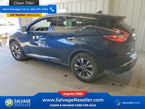 Used 2017 Nissan Murano SL w/ SL Technology Package image 3