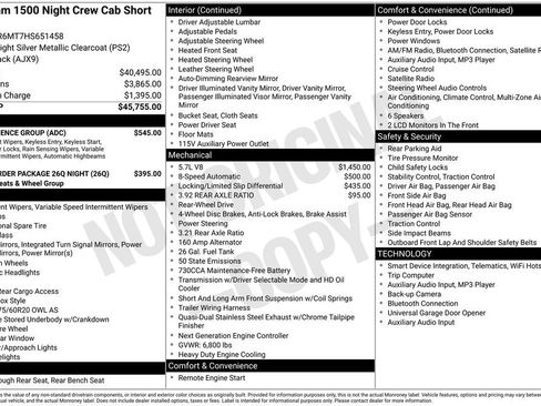 Used 2017 RAM 1500 Sport w/ Convenience Group image 26