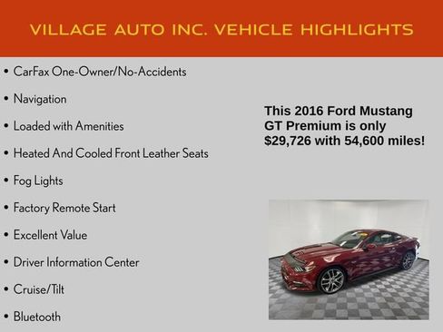 Used 2016 Ford Mustang GT Premium RWD image 14