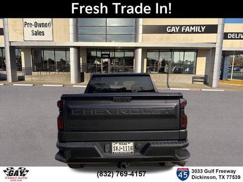 Certified 2023 Chevrolet Silverado 1500 Custom w/ LPO, Dark Essentials Package RWD image 8