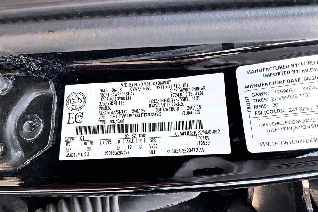 Used 2018 Ford F150 Platinum AWD/4WD image 30