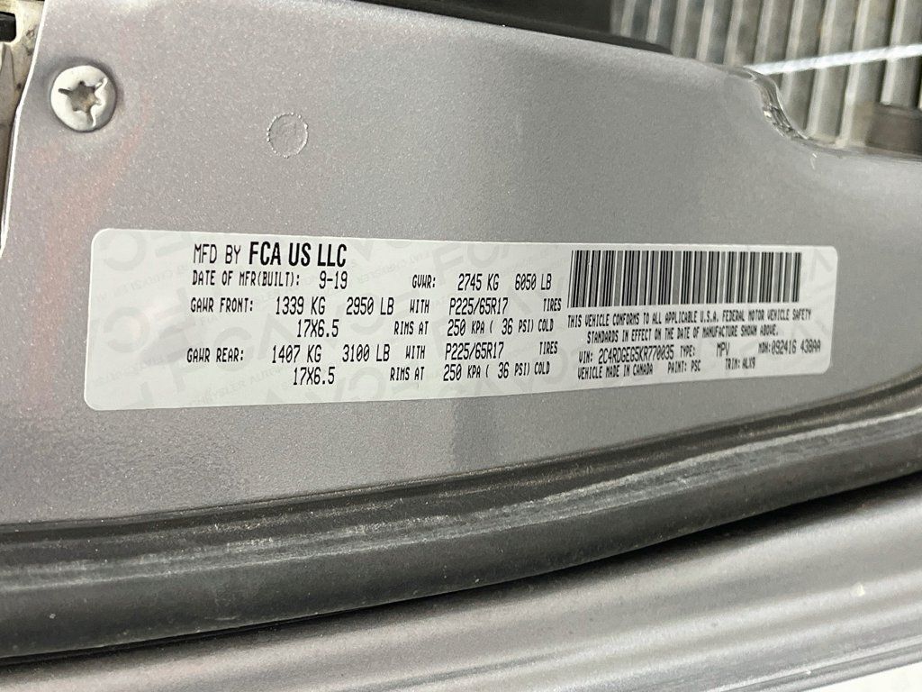 Used 2019 Dodge Grand Caravan GT FWD image 33