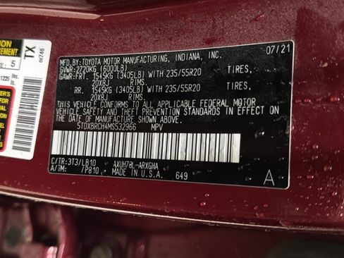 Used 2021 Toyota Highlander Limited image 11