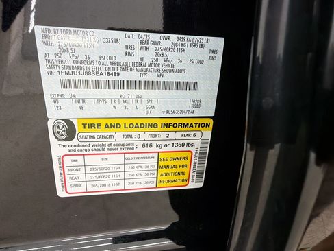 Certified 2025 Ford Expedition Active AWD/4WD image 25