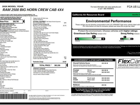 Used 2026 RAM 2500 Big Horn AWD/4WD image 3