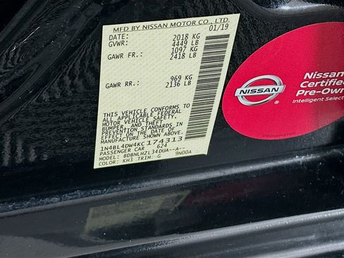 Used 2019 Nissan Altima 2.5 SV AWD/4WD image 12