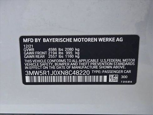 Used 2022 BMW 330i Sedan w/ M Sport Package RWD image 26
