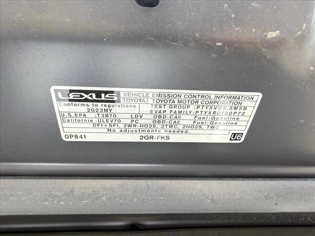 Used 2023 Lexus ES 350 w/ Premium Package FWD image 21