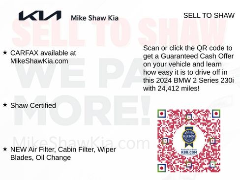 Used 2024 BMW 230i Coupe w/ Convenience Package RWD image 13