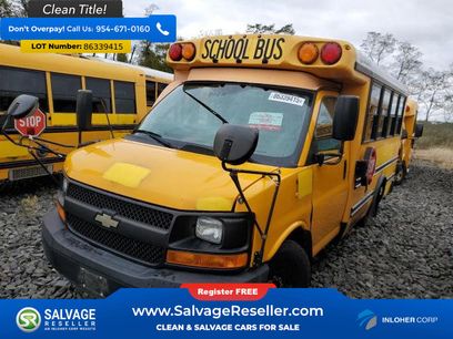 Used 2014 Chevrolet Express 3500 w/ School Bus Package