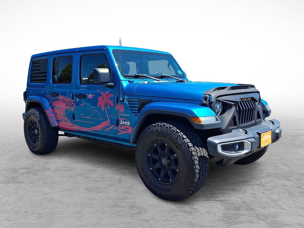 Used 2020 Jeep Wrangler Unlimited Sahara AWD/4WD image 7